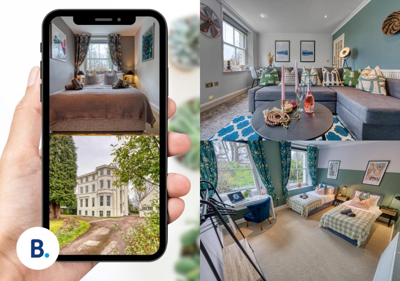 2 Bedroom Stylish Spacious Apt, Sleeps 6, Central Cheltenham, With Free Parking - By Blue Puffin Stays Exterior foto